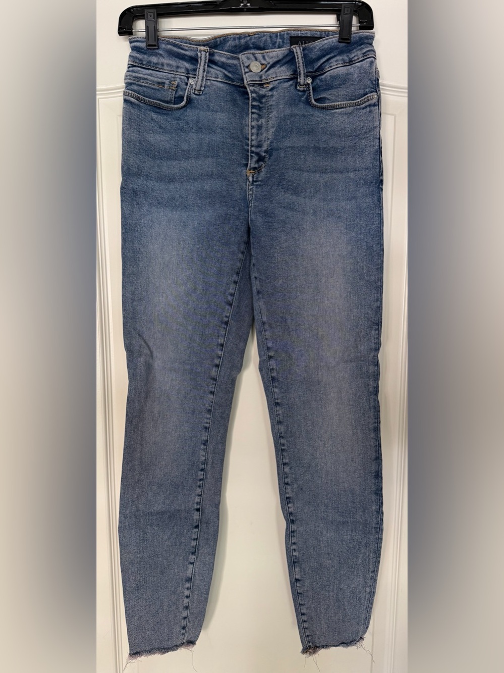 ALL SAINTS Miller High-Rise Blue Jeans
